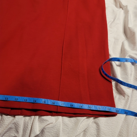 PRINTINE 80% COTTON A Line Stretch comfy womens 2 pc dress suit plus size - Picture 7 of 16